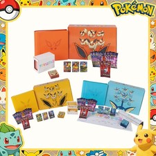 Pokemon TCG 2024 Eevee Premium Evolution Box Vaporeon Flareon Jolteon Original picture