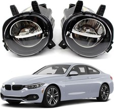 Pair LED Fog Lights Compatible with BMW 2 3 4 Series F30 F32 F33 F36 230i 320i picture