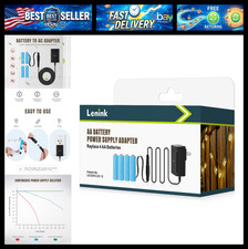 AC Power Supply Adapter for 4 AA Batteries, AA Battery Replacement Adapter for L picture