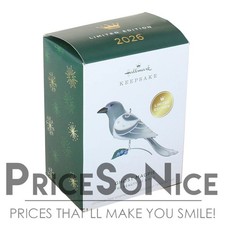 Hallmark Keepsake 2026 The Beauty of Birds Ghost Magpie LIMITED EDITION Ornament picture