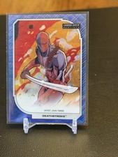 Deathstroke 2026 Upper Deck Platinum DC Comics #53 - DC Blue /38 SSP  picture