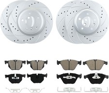 BETTHAND Front And Rear Brake Pads And Rotors Compatible With BMW picture