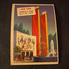 1939-40 New York World’s Fair April 30 1939 Card Winnipeg Free Press Extra #137 picture