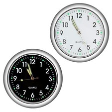Stylish Mini Analog Clock with Luminous Features - Great for Home and Vehicles picture