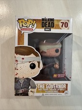 Funko POP The Governor 70 The Walking Dead Bloody Exclusive DAMAGED picture