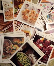 Vintage Betty Crocker Assorted Recipe Cards  picture