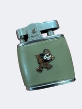 Vintage Manor Japan Mouse Character Lighter Green Enamel Novelty Mid Century picture