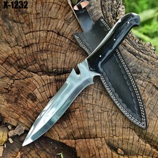 Handmade Resident Evil 4 Jack Krauser's Replica Movie RE4 Spring Steel Knife USA picture