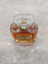True Vintage JOY De Jean Patou Paris Perfume Bacarrat Crystal France Sz 1/2 oz picture
