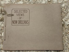 Antique NEW ORLEANS Photo Book ALBERTYPE Brooklyn Selected Views 1908 picture