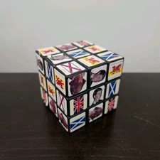 Vintage c1981 Prince Charles And Princess Diana Rubik Cube Toys picture