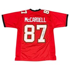 Keenan McCardell Autographed Tampa Bay (Red #87) Custom Jersey - JSA picture