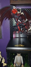 Yugioh 5ds Red Dragon Archfiend Anime Statue Action Figure With Base Japanese picture