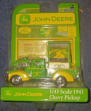 John Deere 1/43 Scale 1941 Chevy Pickup DieCast Replica picture