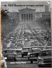 '70 Retro Brochure Bulletin Field Museum Natural History Lead Pollution Coal Age picture