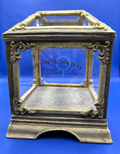 Botanical Society 1883 Victorian Style Glass Terrarium Wardian Display Case picture