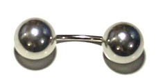 10g 7/8 Big Monster 19mm Ball Prince Albert Guiche Slider Weight Barbell Sexy picture