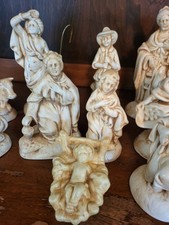 vintage atlantic mold nativity set picture