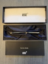 VTG Montblanc Meisterstück Classique 164 Pen Black Gold Office Work Snowcap Box picture