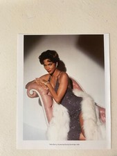 Halle Berry in Gown For Introducing Dorothy Dandrige Fashion Book Photograph picture