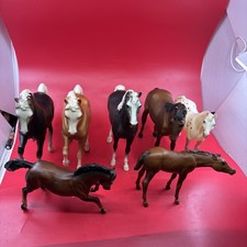Breyer Vintage Horse Lot Of 7 Mixed Retired 1960s-1990s picture