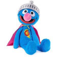 Gund Sesame Street Official Toothpick Super Grover Plush Plush Muppet Sensory picture