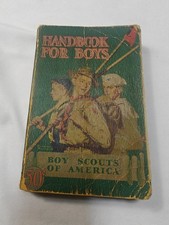 1940 Handbook for Boys Boy Scouts of America BSA Revised First Edition Vintage picture