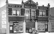 The Old Post Road Garage Tarrytown New York NY - Reprint picture