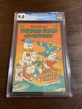 Walt Disney’s Donald Duck Adventures CGC Graded 9.0 VF-NM (1997 Gladstone) picture