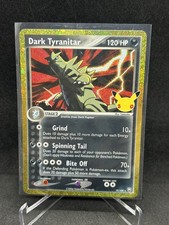 Pokemon tcg dark tyranitar 19/109 30th celebration NM picture
