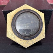 Rare Vintage Smiths Car Dashboard Clock In Original Housing In Working Order picture