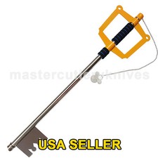 Kingdom of Hearts Sora's Keyblade FULL METAL Video Game Replica Cosplay 35