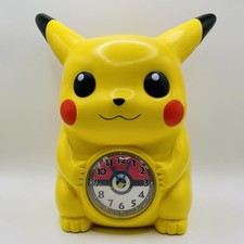 Pokémon Pikachu Talking Alarm Clock JF327A 1990s SEIKO Japan Working Vintage picture