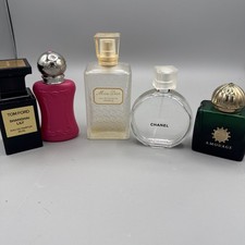 Lot of 5 EMPTY BOTTLES  Various Brands picture