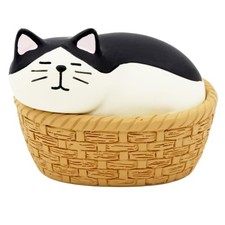 Cute Box Cat Figurine Resin Cat for Office, Home Decoration Perfect Cute Cat ... picture