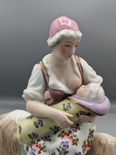 Antique French Sevres Porcelain Figurine Taylor's Wife Rare picture