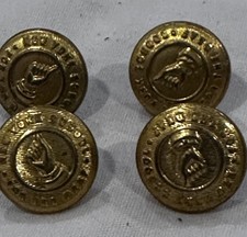 Vintage New York School for the Deaf Metal Buttons picture