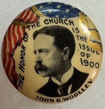 1900 JOHN G. WOOLLEY FOR PRESIDENT 1