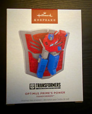 Hallmark Keepsake Transformers Optimus Prime's Power Hanging Ornament 2026 picture