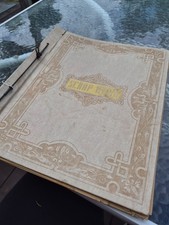 vintage scrapbook nice old cards and other items not full picture