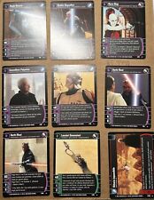 Star Wars TCG WOTC Sith Rising ITALIAN ALMOST Complete MISSING: 6.9,10,18,27,30 picture