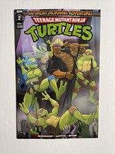 TMNT Saturday Morning Adventures #2 (2022) 9.4 NM IDW High Grade Cover C Comic picture