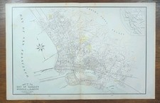 Vintage 1901 OAKLAND CA Map 22