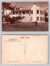 Nokomis FL-Florida Nokomis Lodge Two Story Building Gulf Nearby Vintage Postcard picture