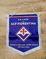 S.S. Lazio vs ACF Fiorentina Serie A Pennant Enilive 2025/2026 19th Pennant picture