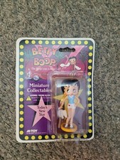 Vintage 1980's Betty Boop Miniature Collectable / Collectible Figurine Tennis picture