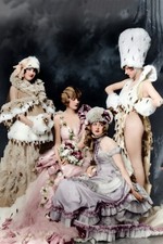 ZIEGFELD FOLLIES ❤️ 4X6 PHOTO - 1920s Broadway - Flapper Era picture