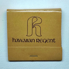 Hawaiian Regent Waikiki Hotel Unstruck Matchbook Honolulu Hawaii Vintage PID101 picture