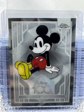 2023 Topps Chrome Disney 100 Mickey Mouse Card #1 Base Quantity Available picture