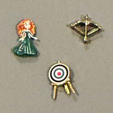 Origami Owl Disney’s Brave Princess Merida with Bow & Arrow target board. picture